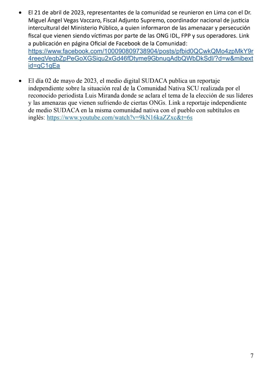 Documento 8 de la noticia Gestiones en Lima con congresistas, Defensor y Fiscalía
