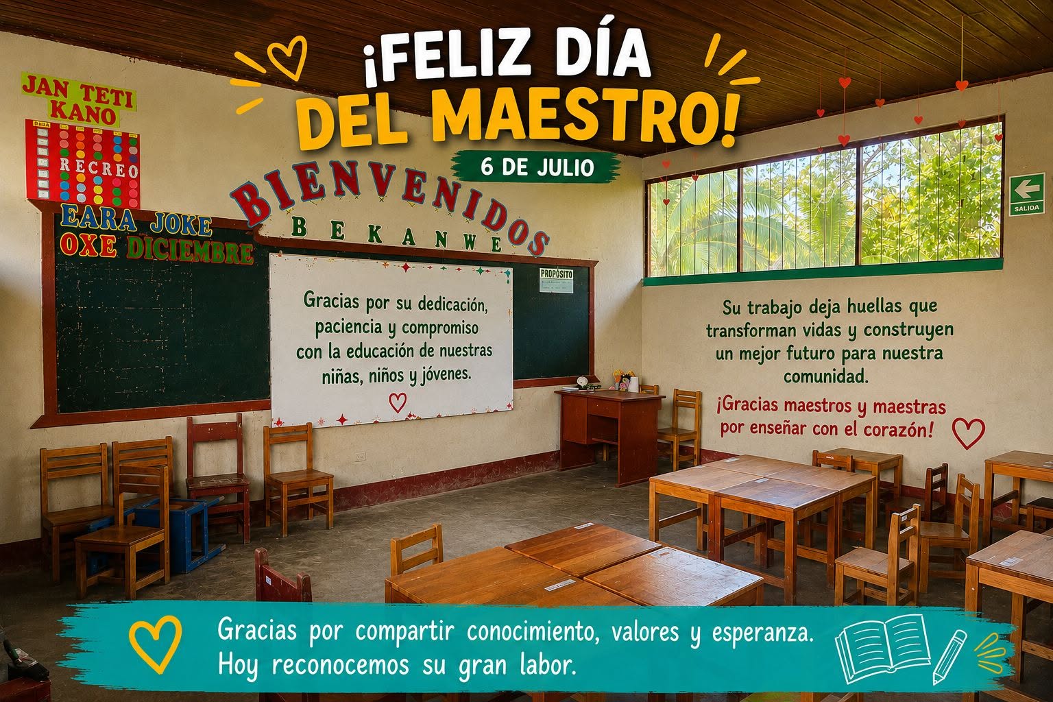 Maestros que siembran futuro en nuestra comunidad