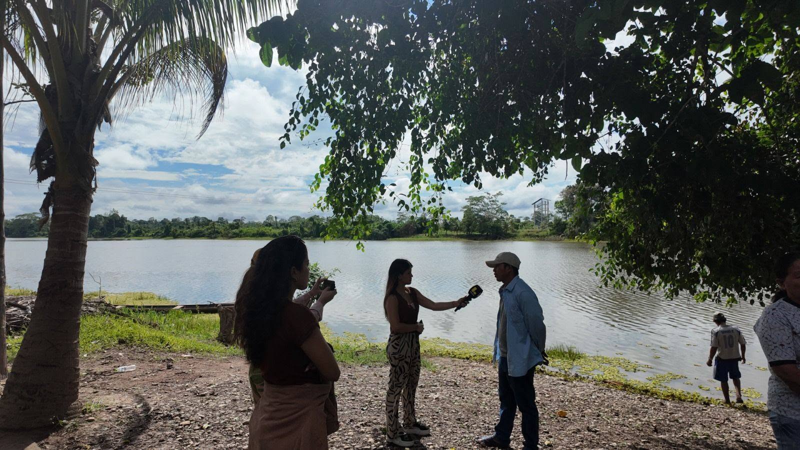 Canal 2 visita nuestra comunidad para conocer nuestra cultura y arte al peru