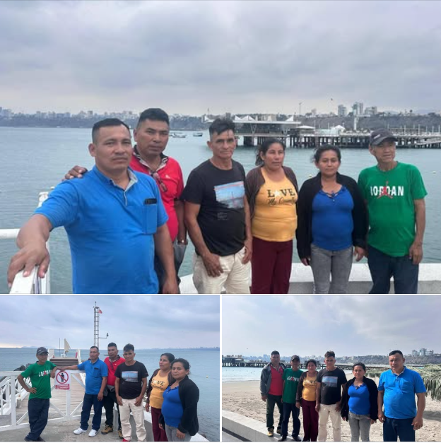 Nuestras autoridades hacen más gestiones en Lima y algunos conocen el mar por primera vez