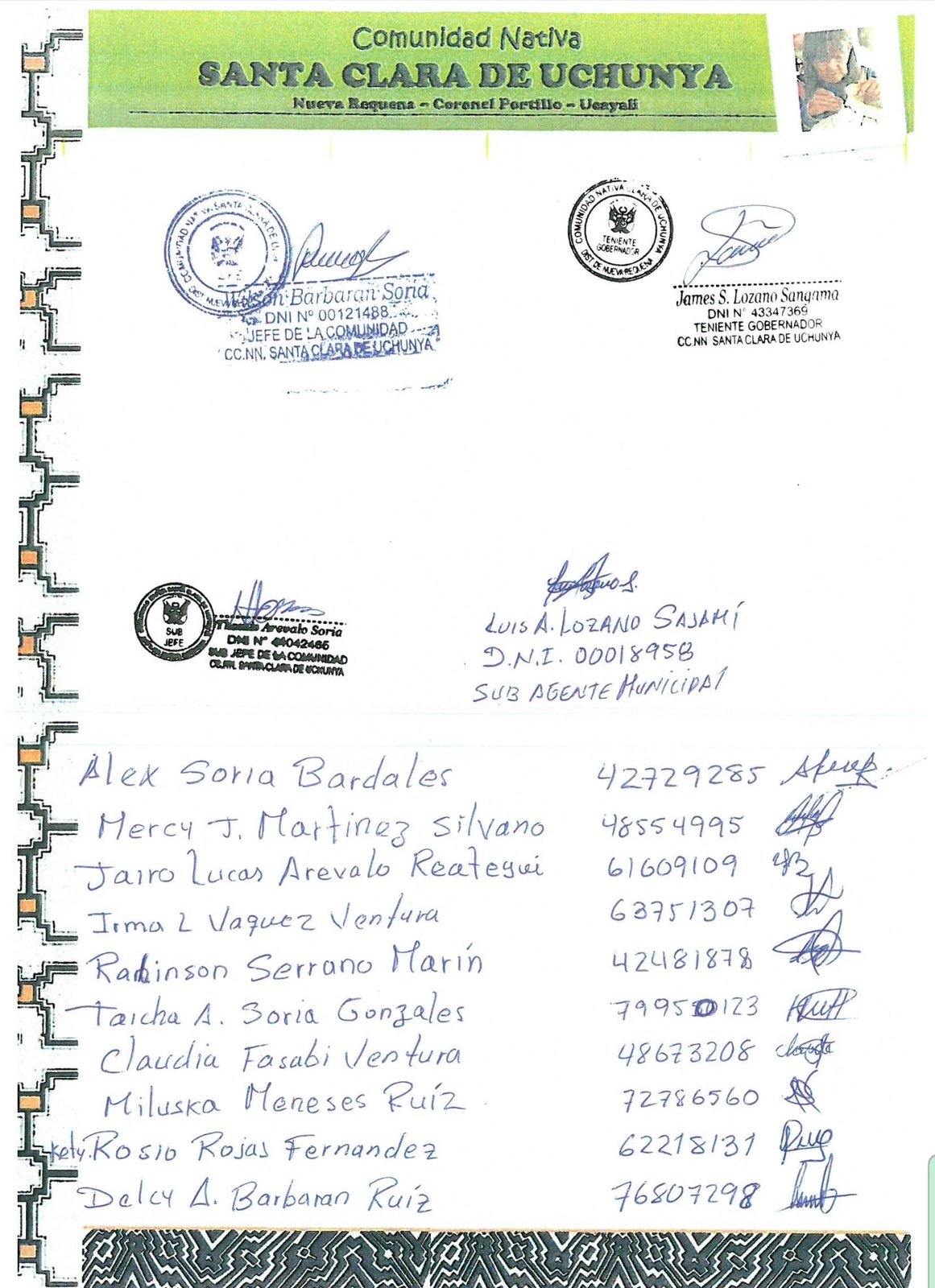 Documento 2 de la noticia Asamblea rechaza denuncia falsa de usurpación