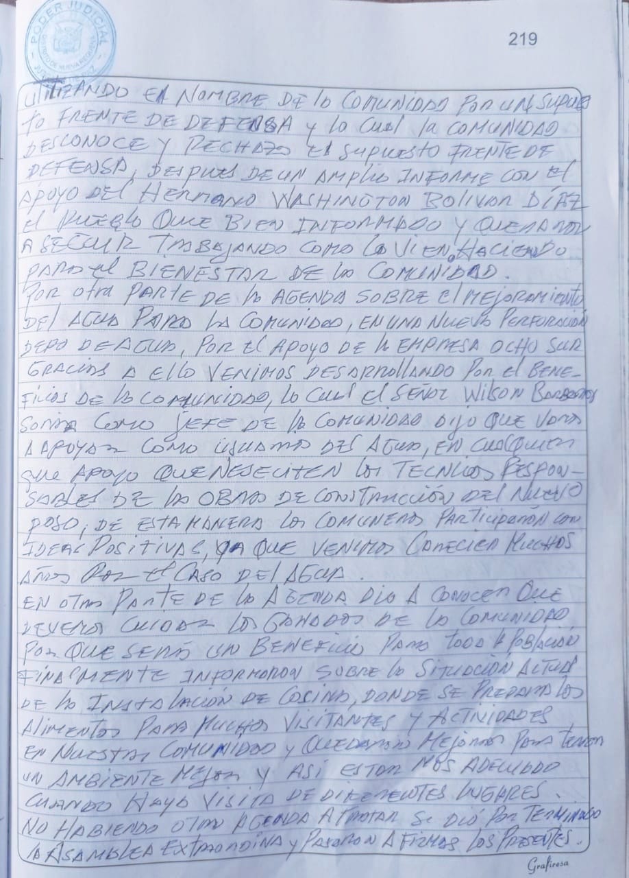 Documento 2 de la noticia Asamblea rechaza intromisión de IDL y FPP