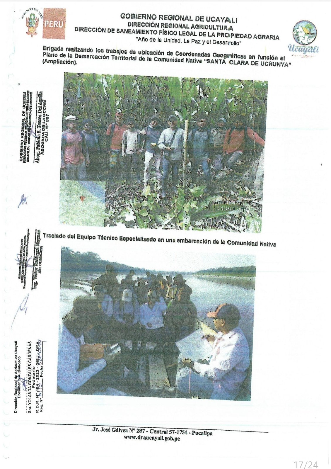 Documento 16 de la noticia Linderamiento del territorio ampliado de 1,544 hectáreas