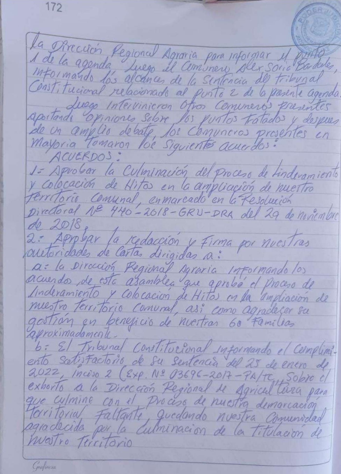 Foto adicional — Nuestra comunidad quiere informar al publico en general que…