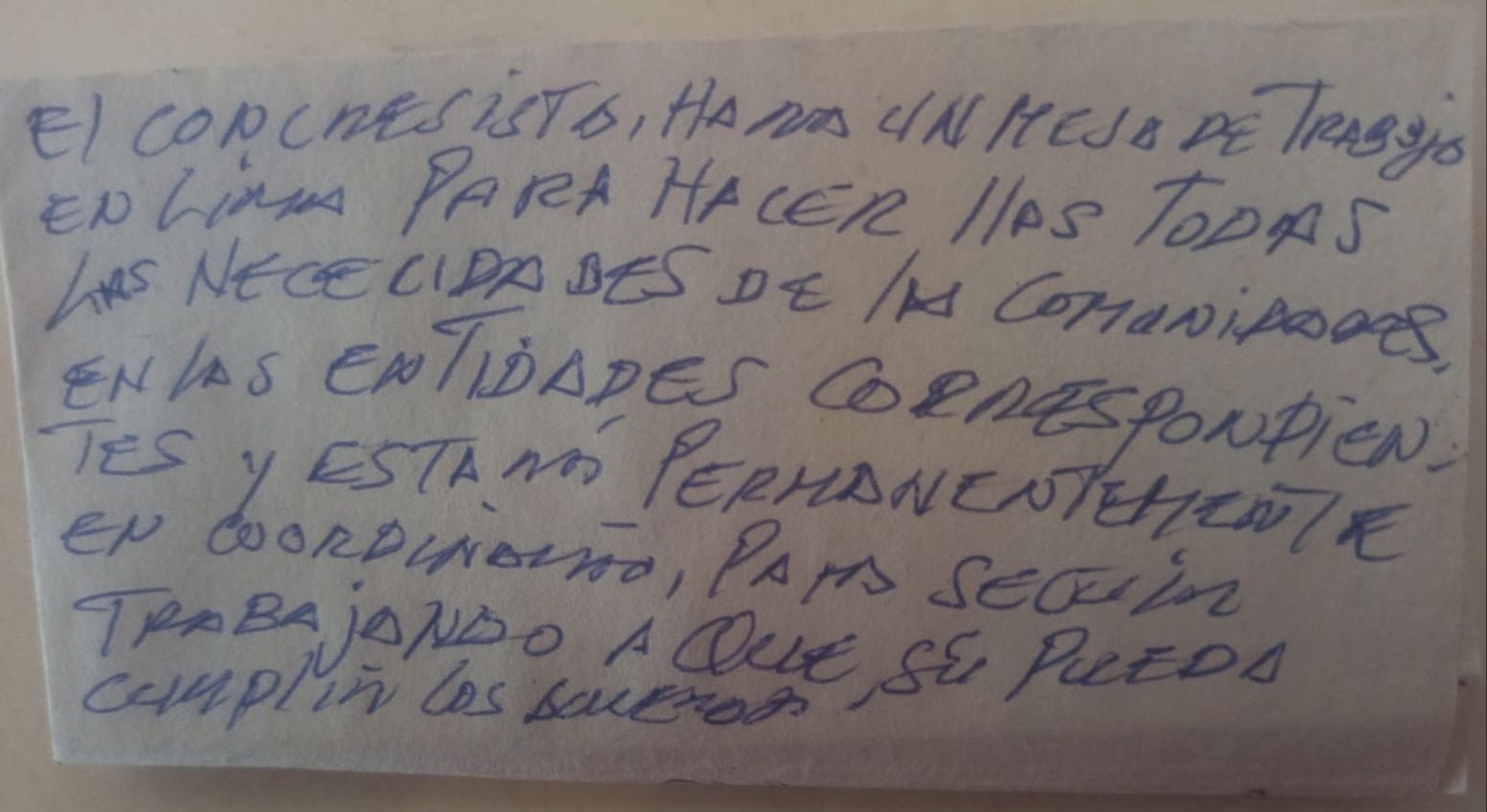 Foto adicional — El domingo pasado nuestra comunidad recibió al Congreso de…