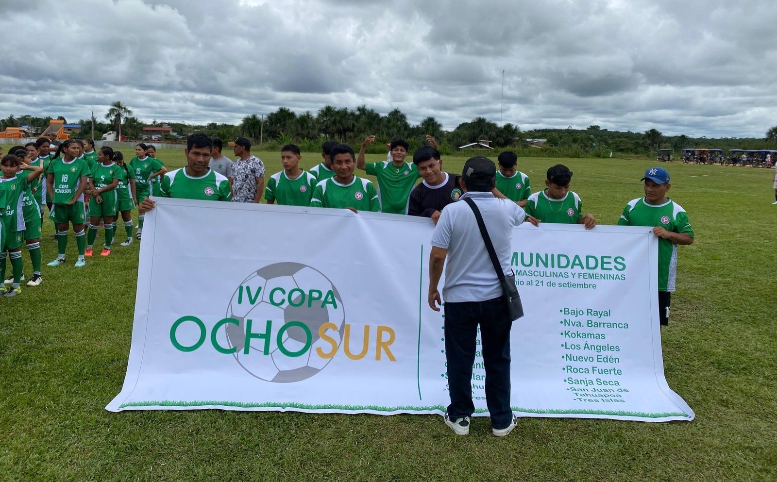 Foto adicional — Se dio inicio a la Copa Ocho Sur de este año, para eso nos…