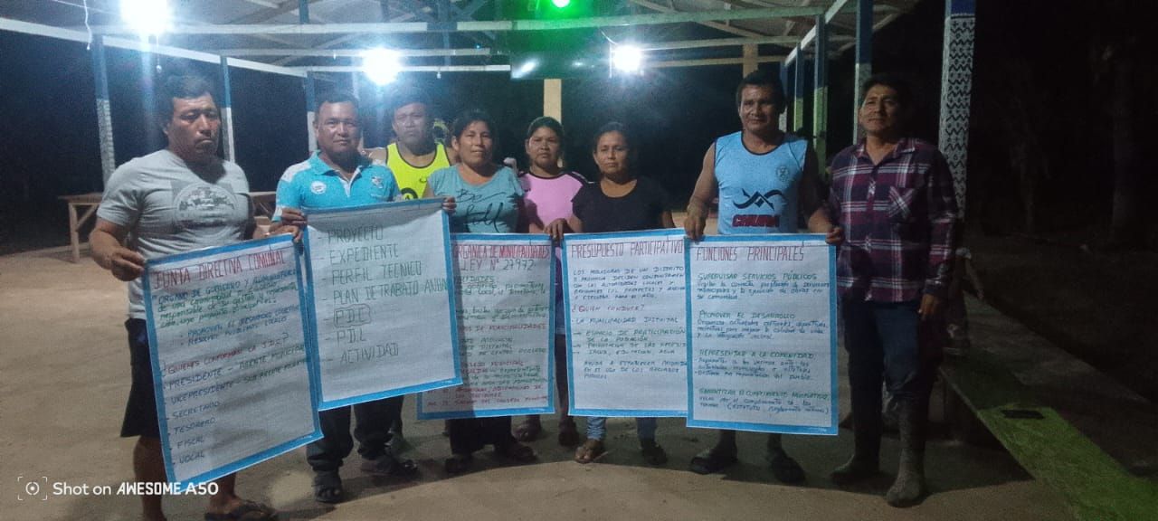 Taller con DEVIDA sobre siembra de plátanos